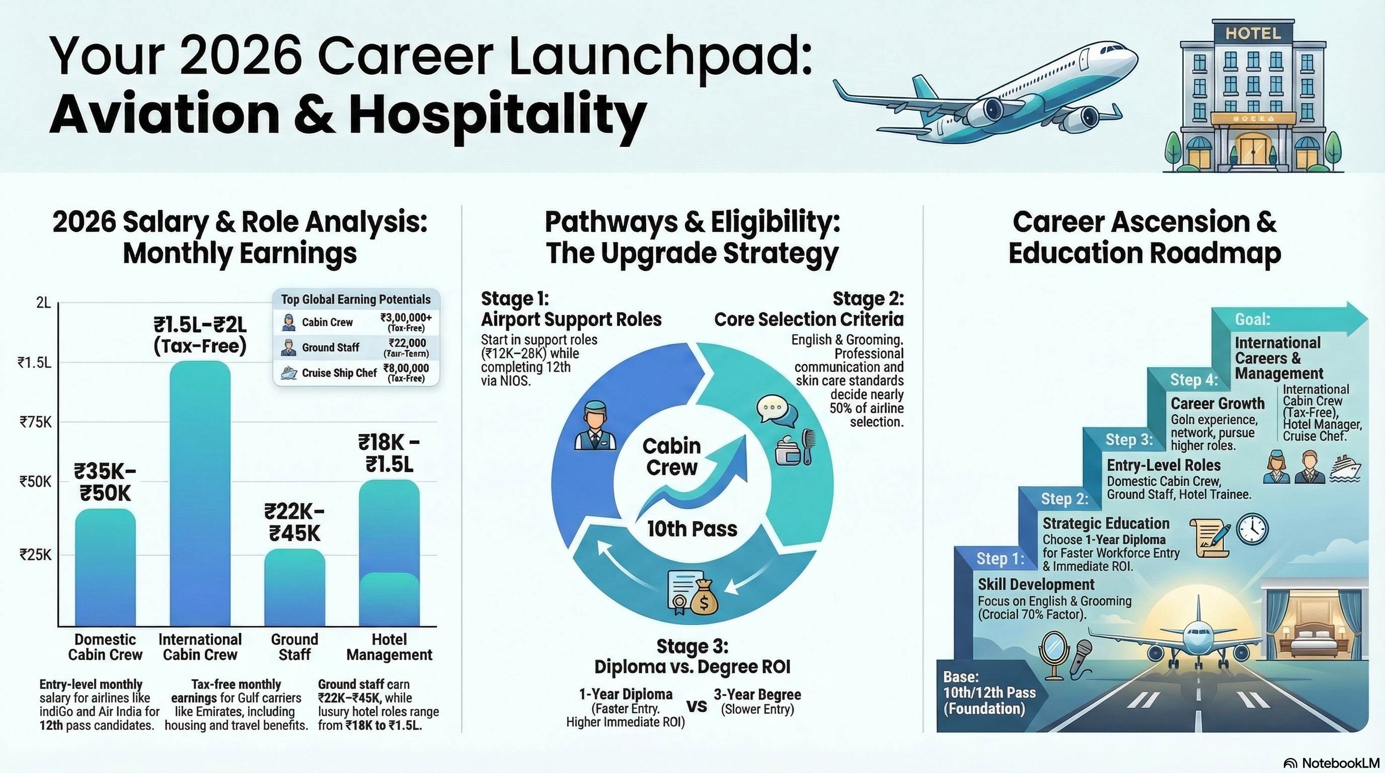 Ground Staff Jobs for 10th Pass in Vadodara 2026: Entry-Level Airport Opportunities - Ground Staff career guide from Wings Institute Vadodara Gujarat